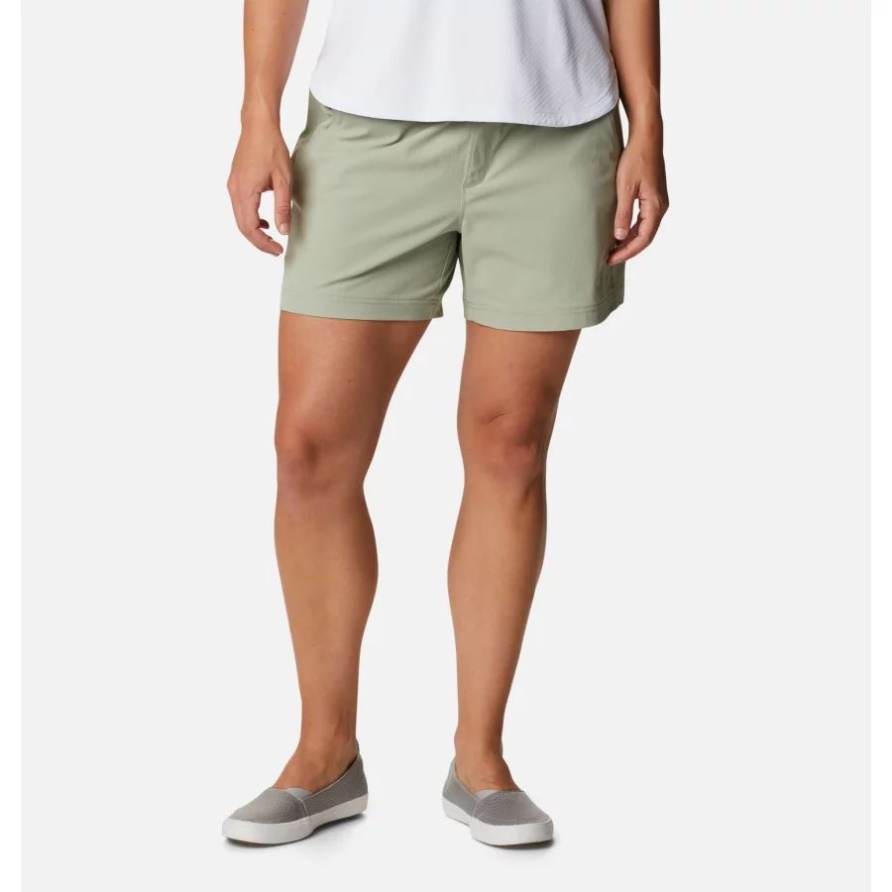 Pfg Slack Water Gewebte Shorts Für Damen Columbia Safari