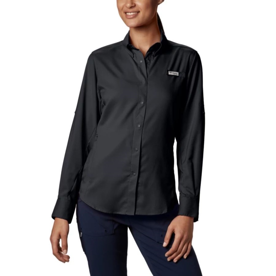 Pfg Tamiami Ii Langarmshirt Für Damen Columbia Schwarz