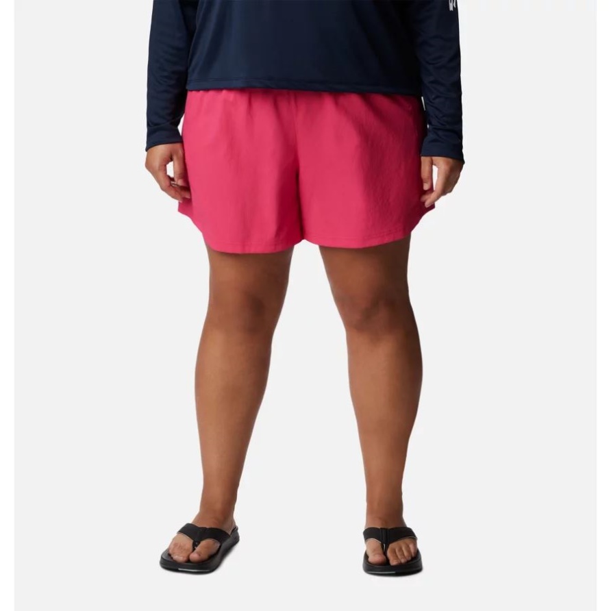 Damenpfg Tamiami Schlupfshorts Plus Größe Columbia Cactus Pink