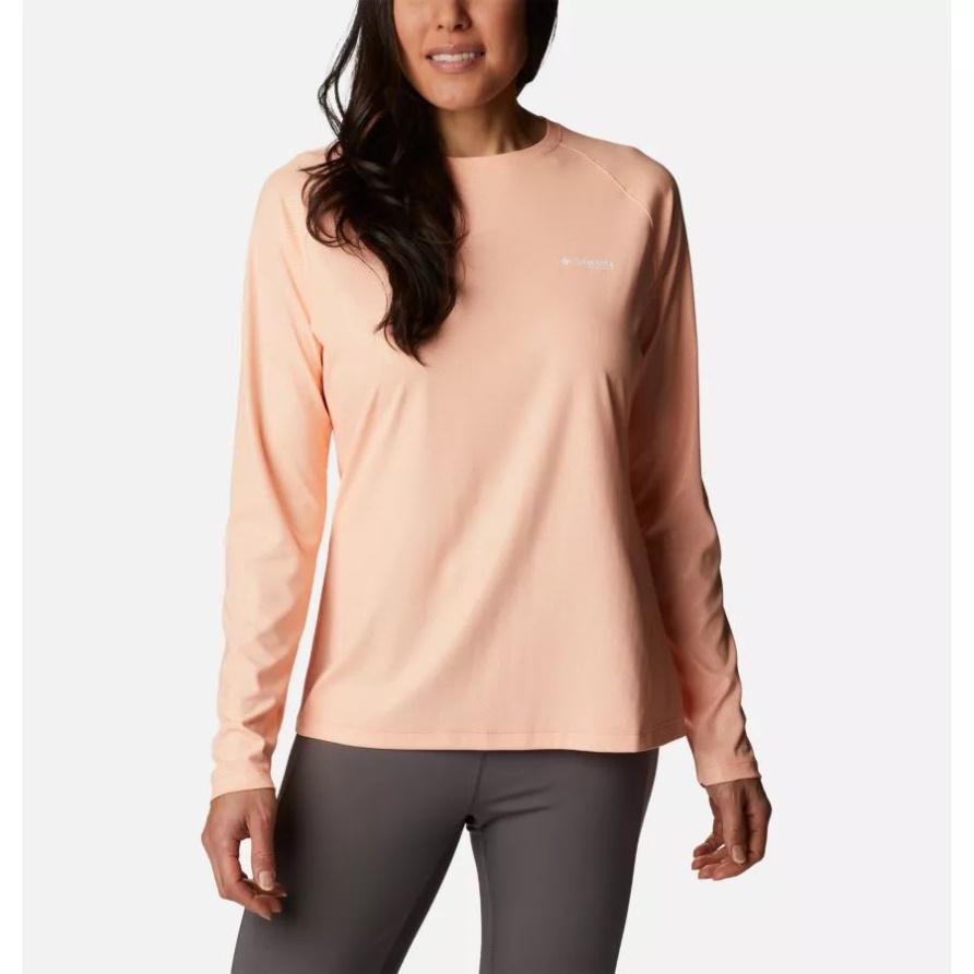 Pfg Tidal Deflektor Langarmshirt Für Damen Columbia Bright Nectar