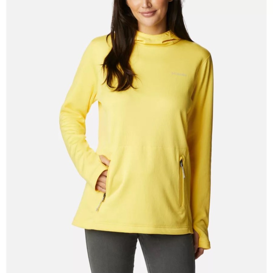 Park View Kapuzen-Fleecepullover Für Damen Sun Glow Heather Columbia