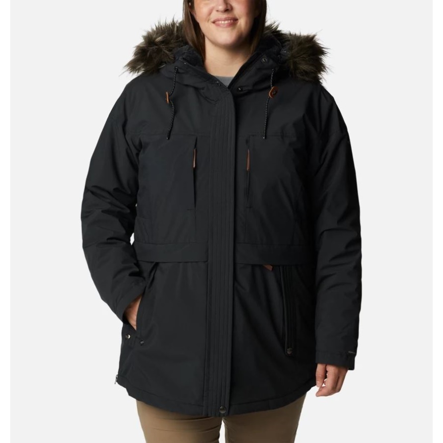 Payton Pass Isolierte Jacke Für Damen Plus Größe Black Columbia