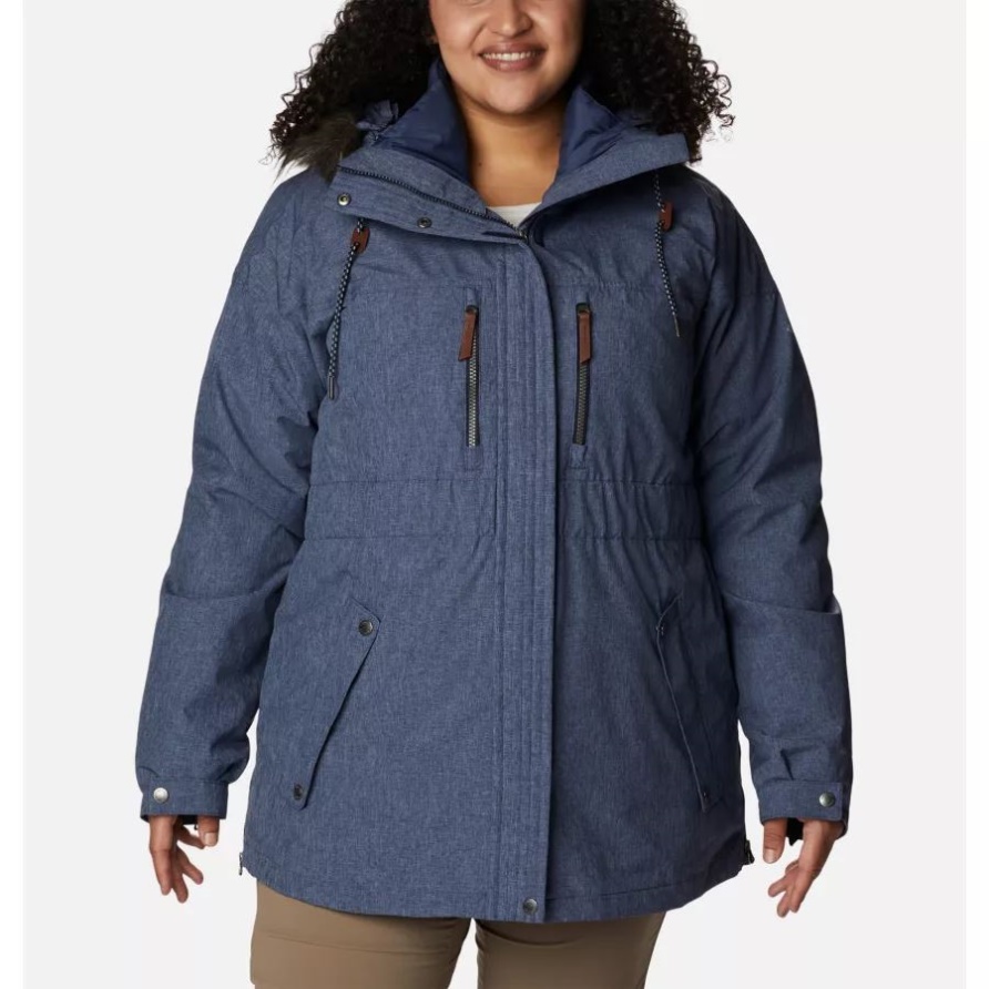 Payton Pass Interchange Jacke Für Damen Plus Größe Columbia Dark Nachtaktiv Meliert
