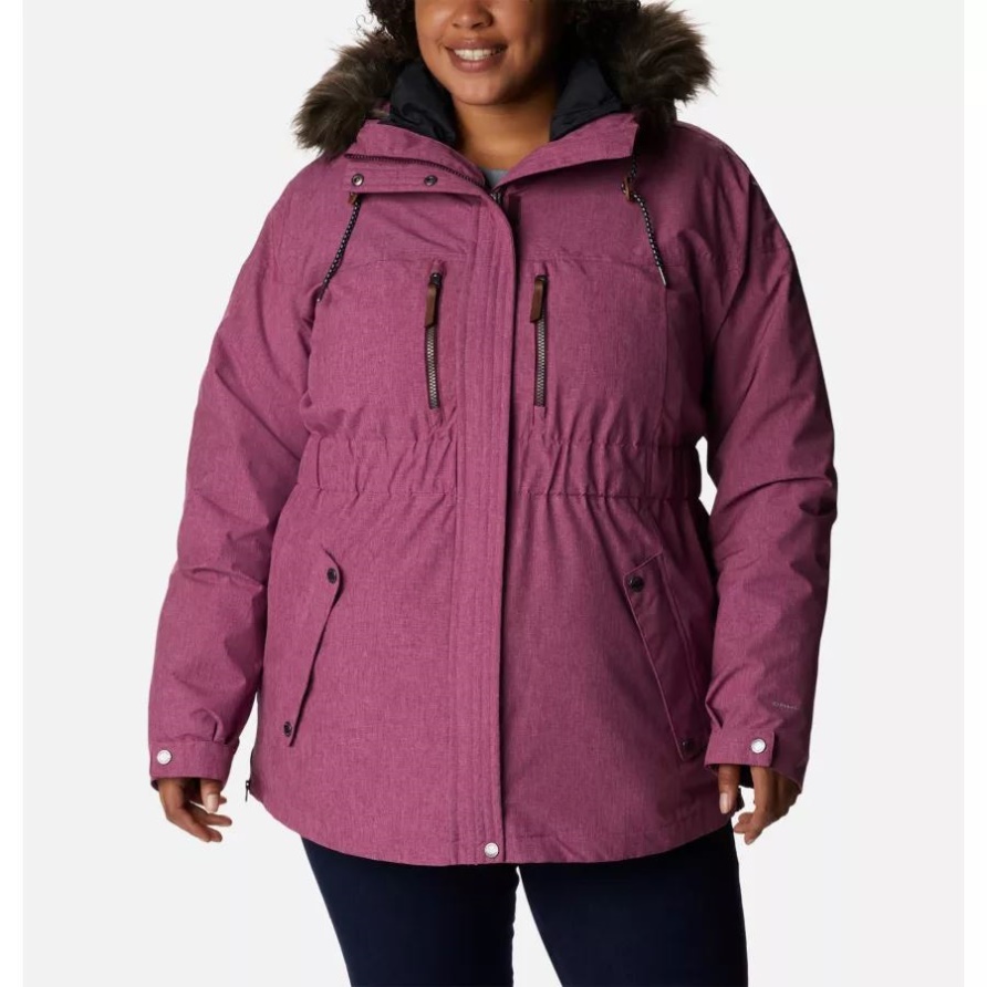 Payton Pass Interchange Jacke Für Damen Plus Größe Marionberry Heather Columbia