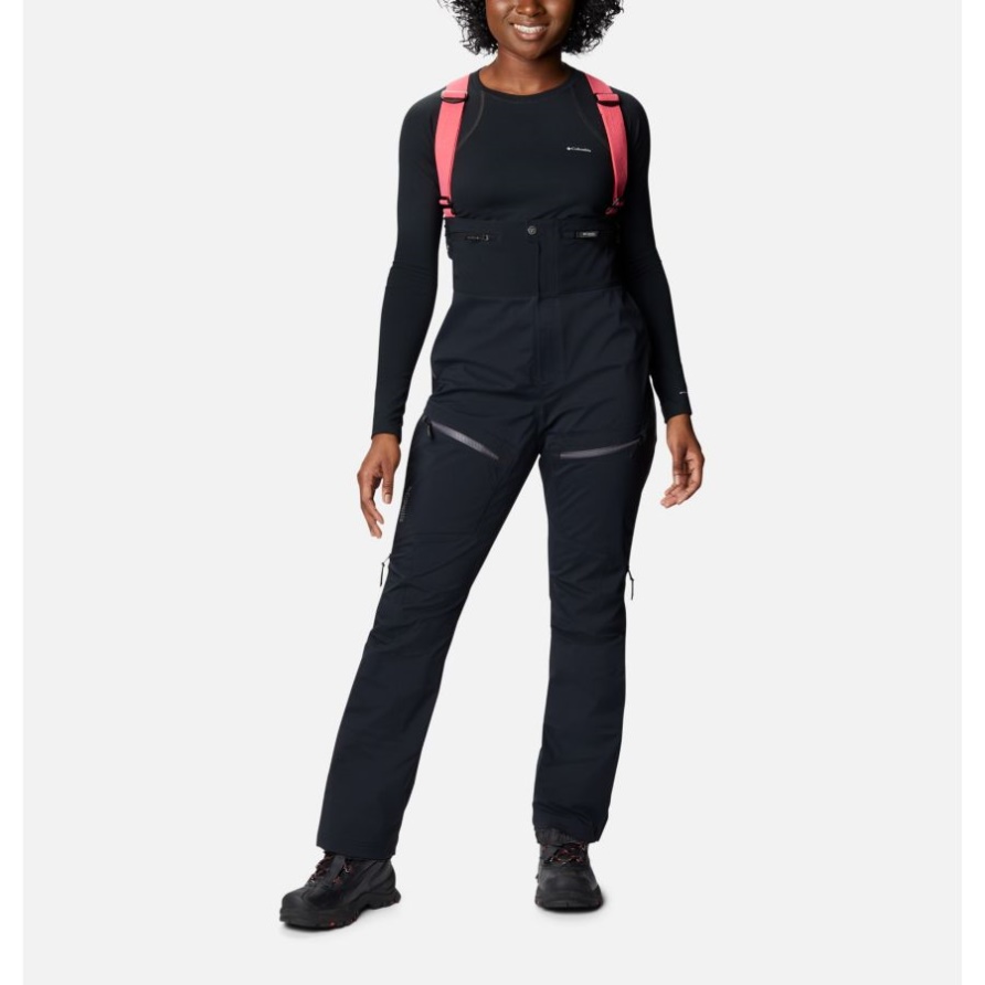 Peak Pursuit Damen-Latzhose Black Columbia