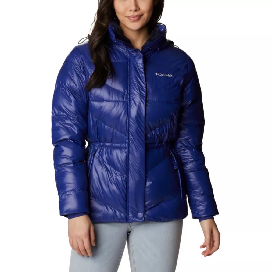 Peak To Park II Isolierte Kapuzenjacke Für Damen Dark Sapphire Gunmetal Columbia