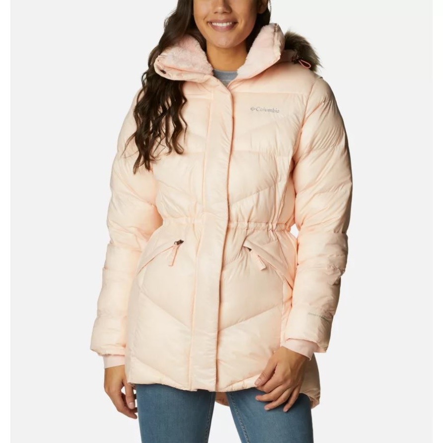 Mid-Isolationsjacke Von Peak To Park Für Damen Pfirsichblüte Gunmetal Columbia
