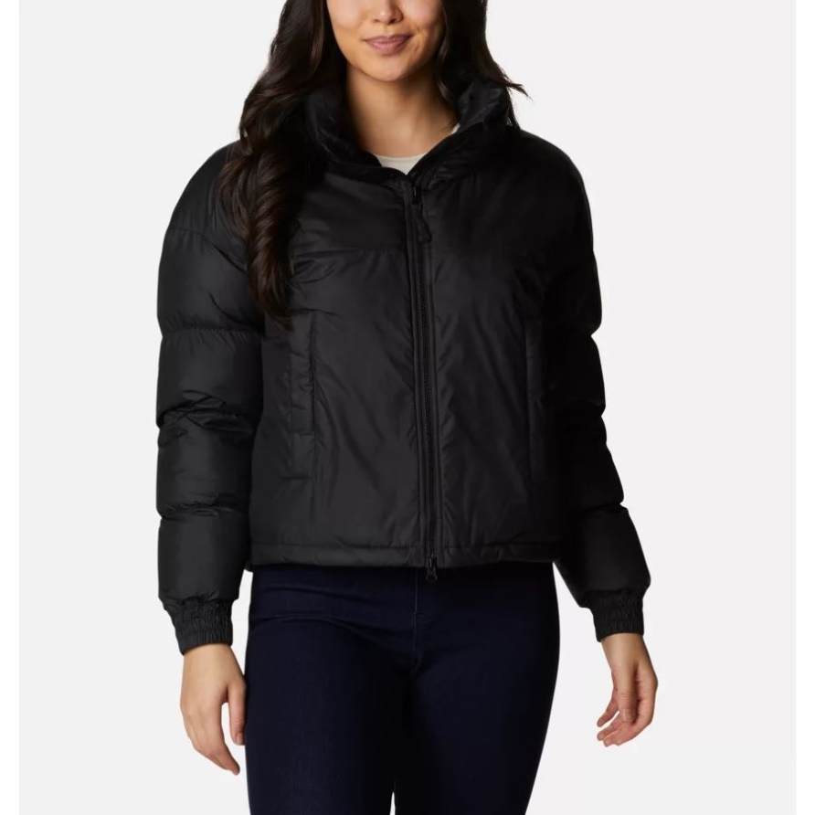 Kurz Geschnittene Jacke Von Pike Lake Für Damen Columbia Black