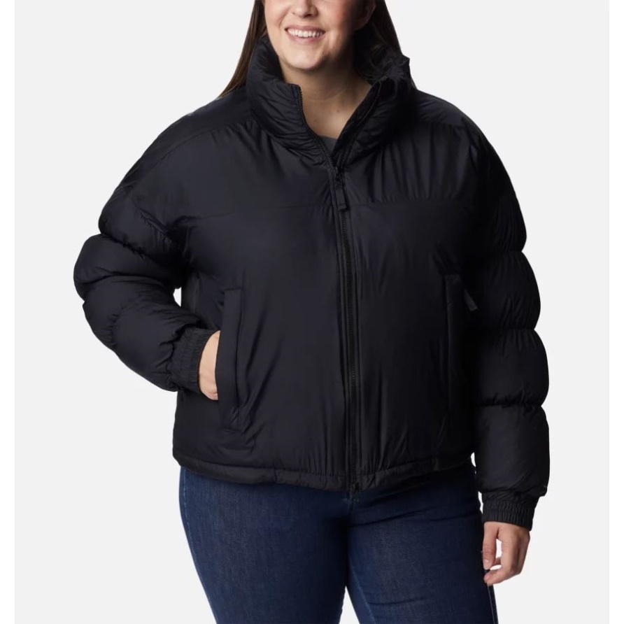Kurz Geschnittene Pike Lake-Jacke Für Damen Plus Größe Columbia Black