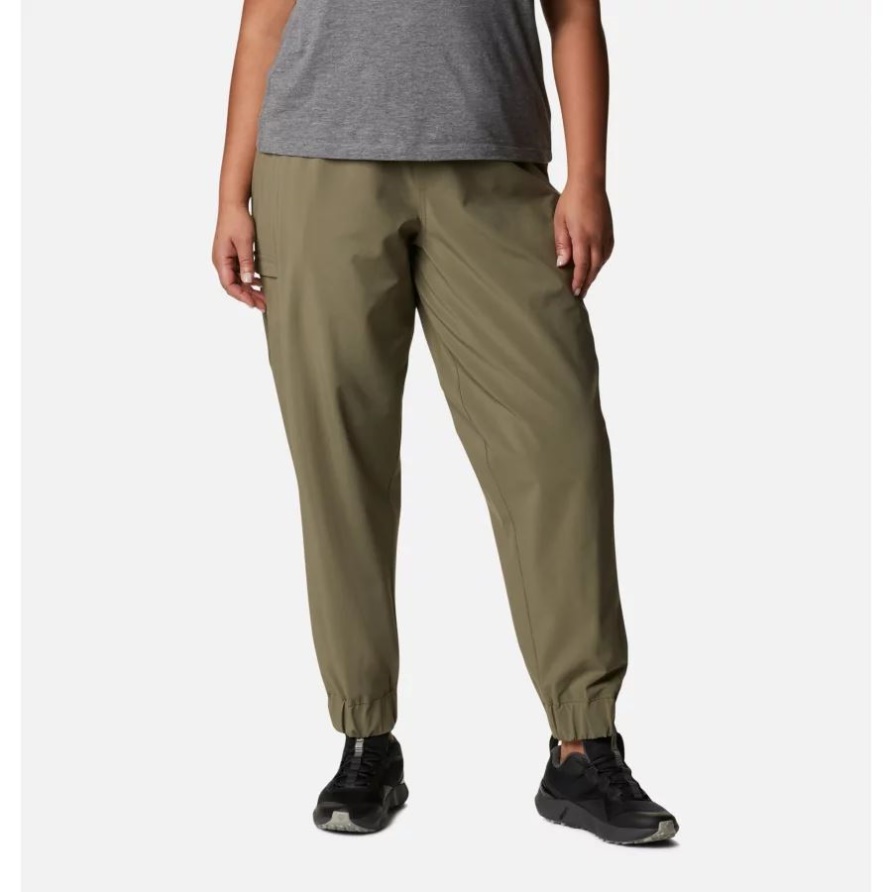 Angenehme Creek Jogginghose Für Damen Plus Größe Steingrün Columbia