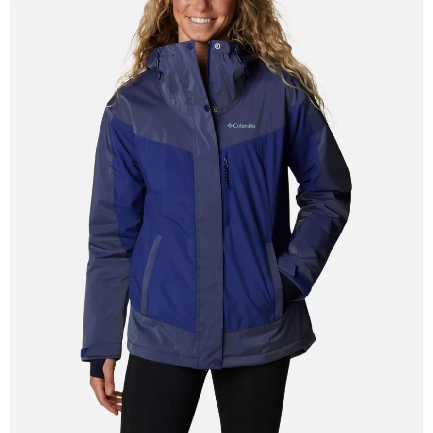 Point Park Isolierte Jacke Für Damen Dark Sapphire Sheen Columbia