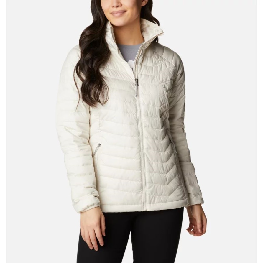 Damenpuderjacke Columbia Chalk