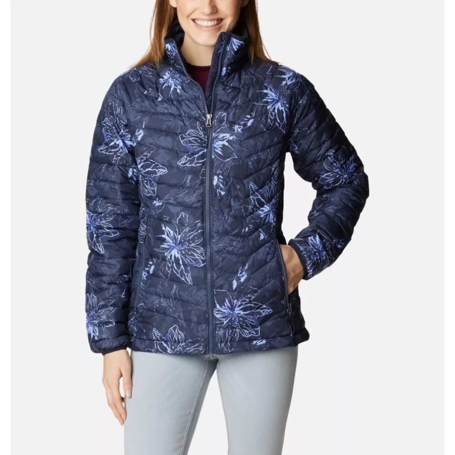 Damenpuderjacke Columbia Nächtlicher Aurelian-Print