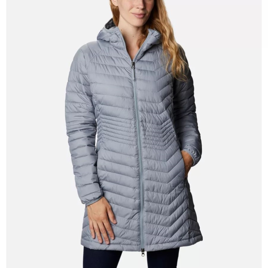 Mittelisolierte Puder Lite Jacke Für Damen Columbia Tradewinds Grau