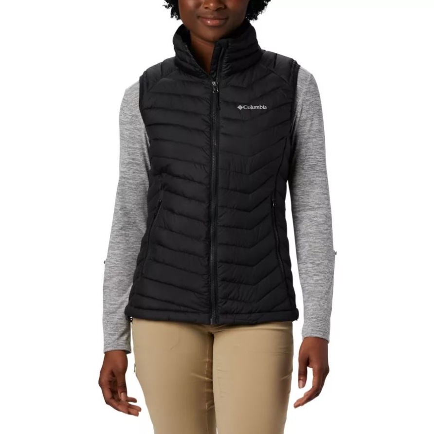 Damen Powder Lite Weste Columbia Black