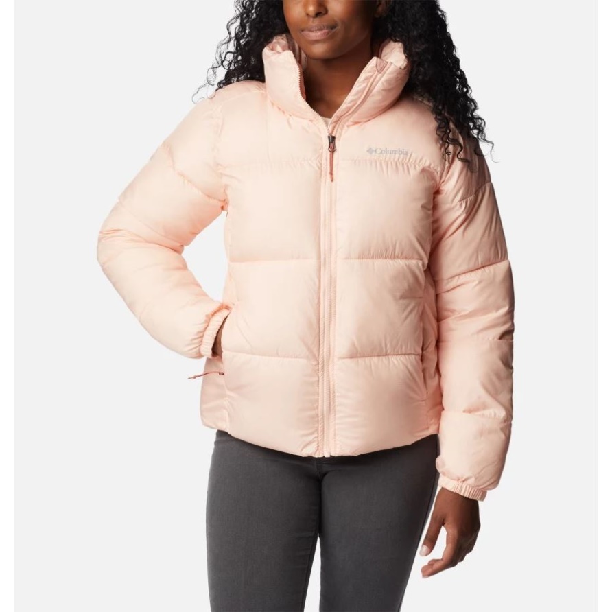 Puffect-Pufferjacke Für Damen Pfirsichblüte Columbia