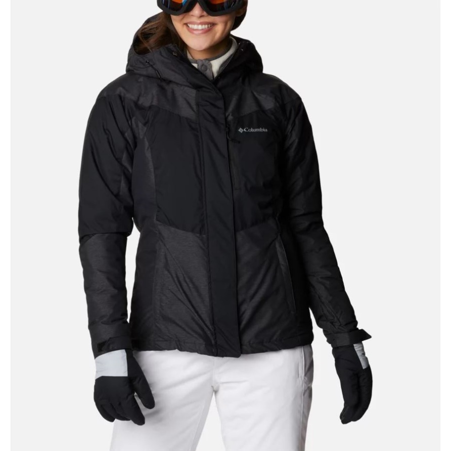 Rosie Run Isolationsjacke Für Damen Columbia Black/Black Heather