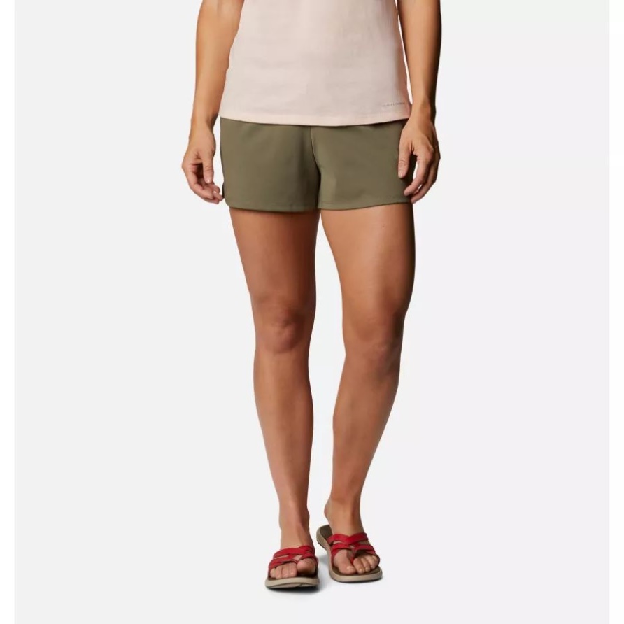 Sandy Creek Stretch-Shorts Für Damen Columbia Steingrün