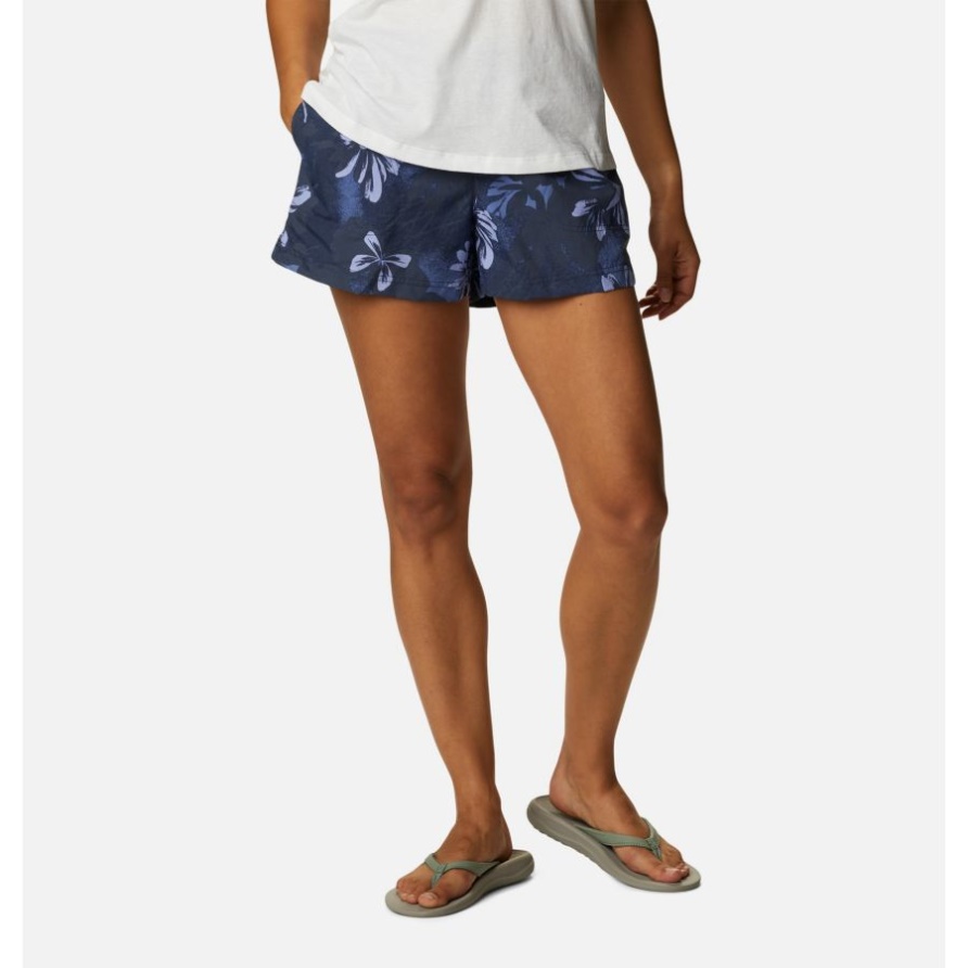 Sandy River Ii Bedruckte Shorts Für Frauen Nachtaktiv Daisy Party Columbia