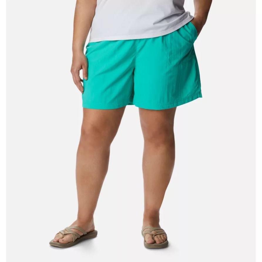 Sandy River Shorts Für Damen Plus Größe Columbia Electric Türkis