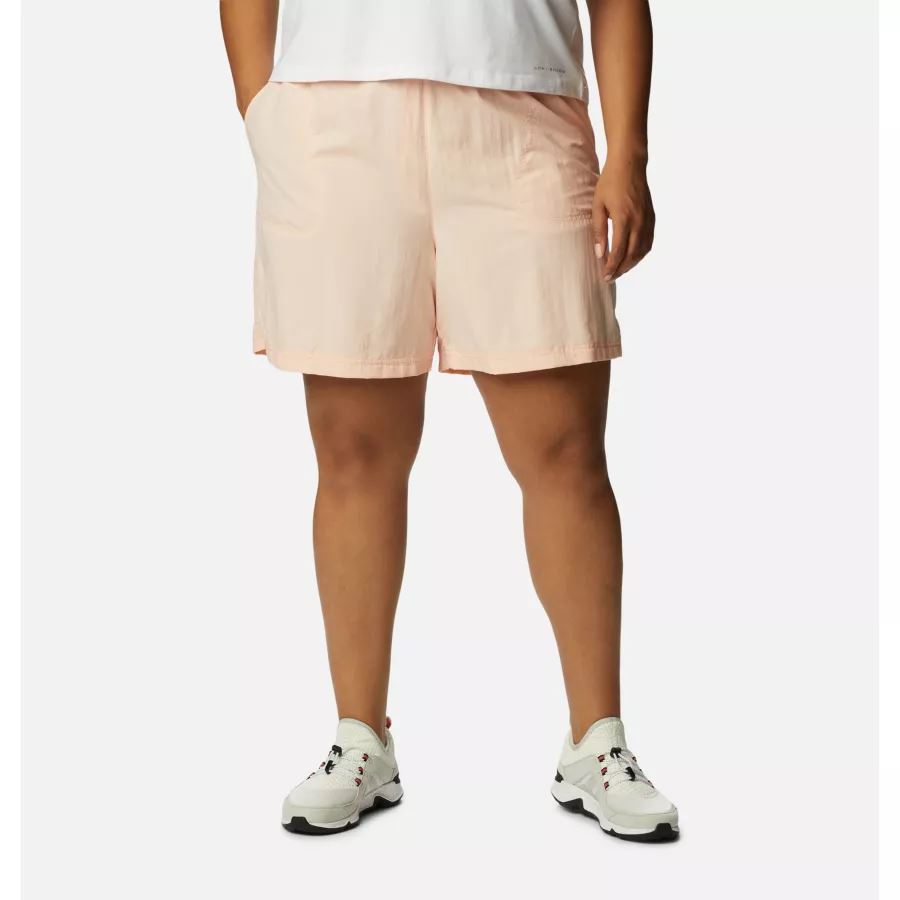 Sandige Flussshorts Für Damen In Übergröße Pfirsichblüte Columbia