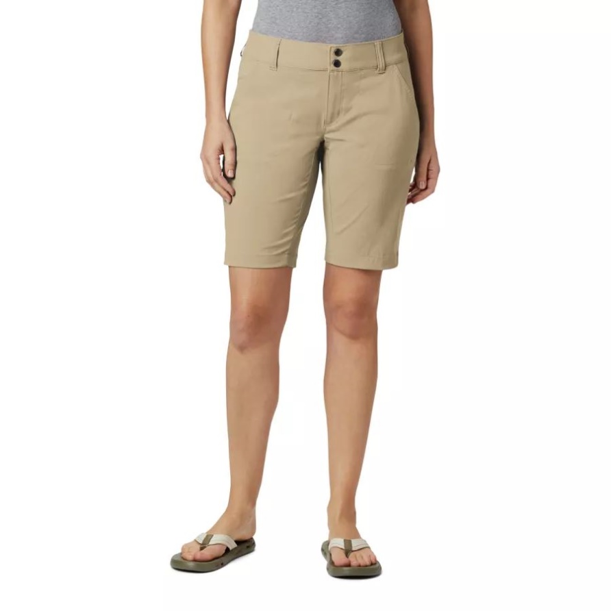 Saturday Trail Lange Shorts Für Damen British Tan Columbia