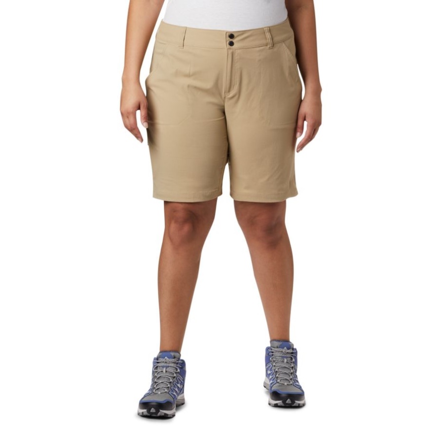 Samstags-Trail-Shorts Für Damen In Übergröße In Columbia British Tan