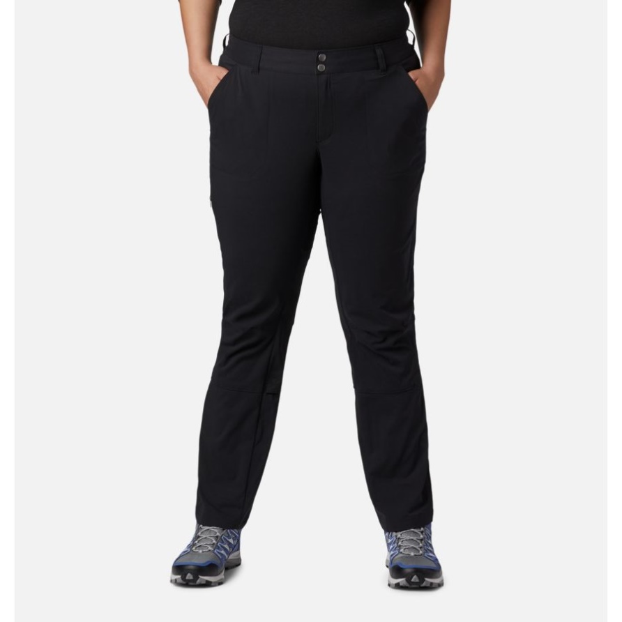 Samstag Trail Stretchhose Für Damen Plus Größe Columbia Black