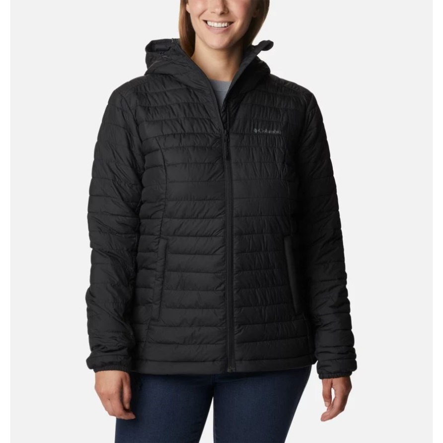 Damen-Kapuzenjacke Silver Falls Black Columbia
