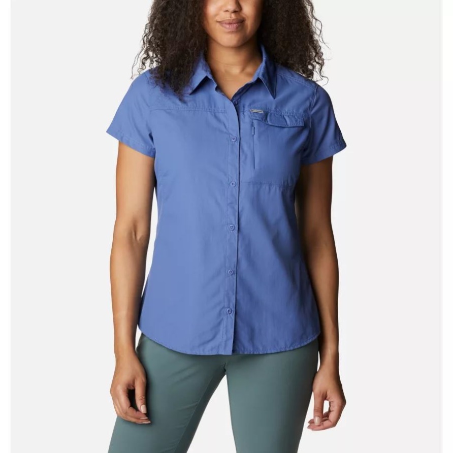 Damen Silver Ridge 2.0 Kurzarmshirt Velvet Cove Columbia