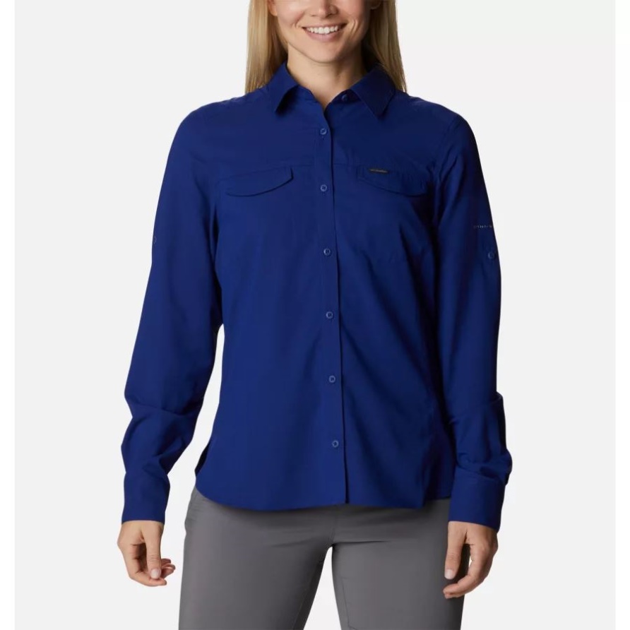 Damen Silver Ridge Lite Langarm Columbia Dark Sapphire