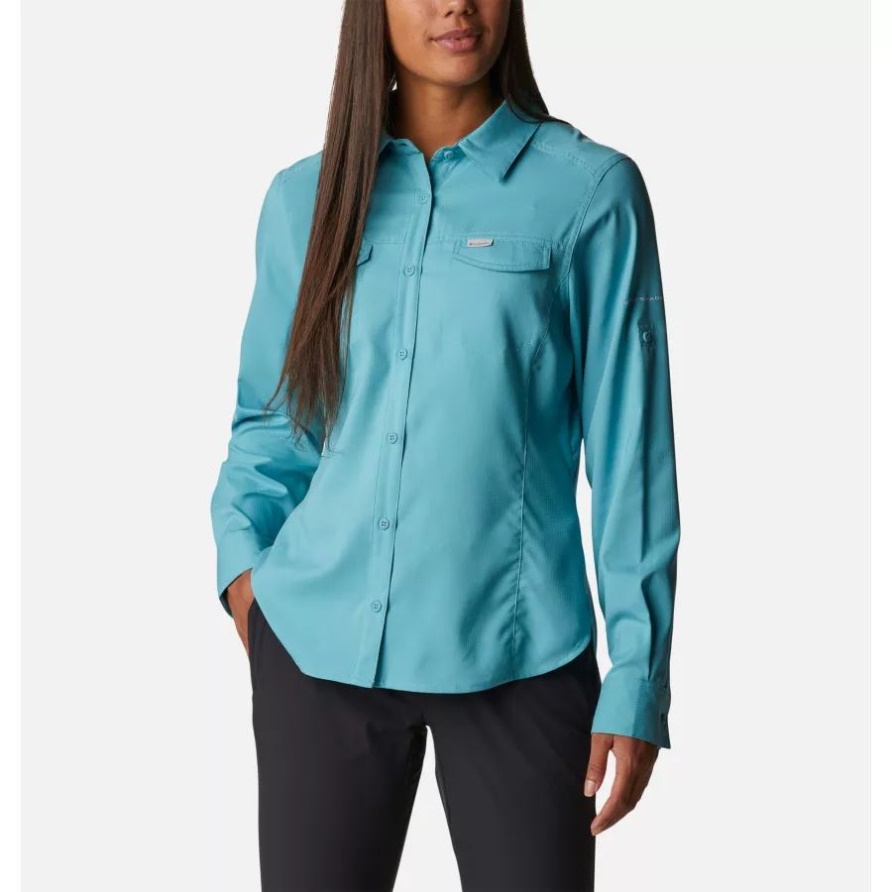 Silver Ridge Lite Shirt Für Damen Sea Wave Columbia