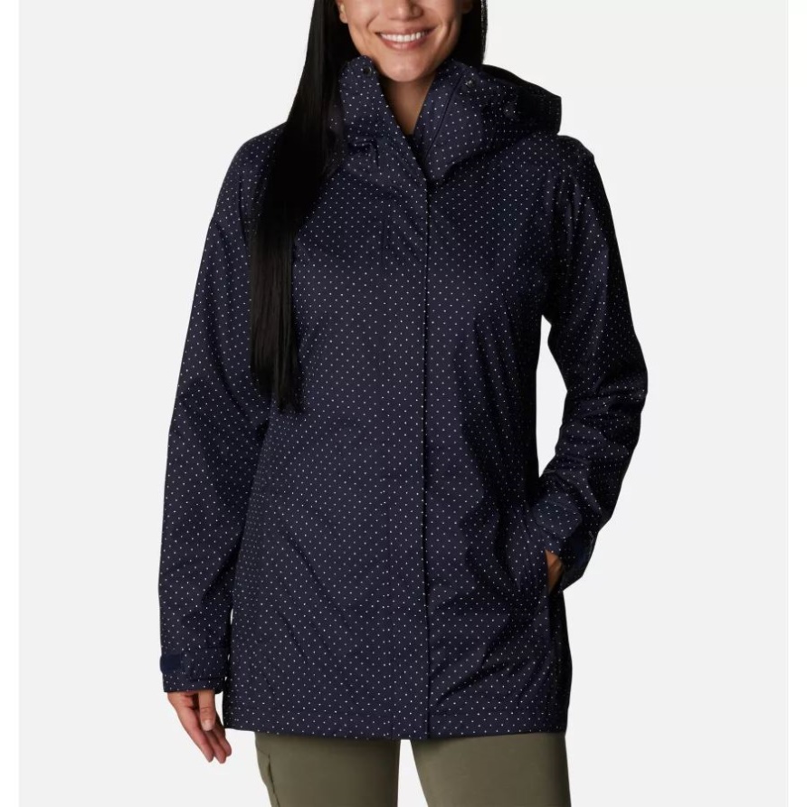 Splash A Little Ii Jacke Für Frauen Nachtaktiver Spacey Dots Print Columbia