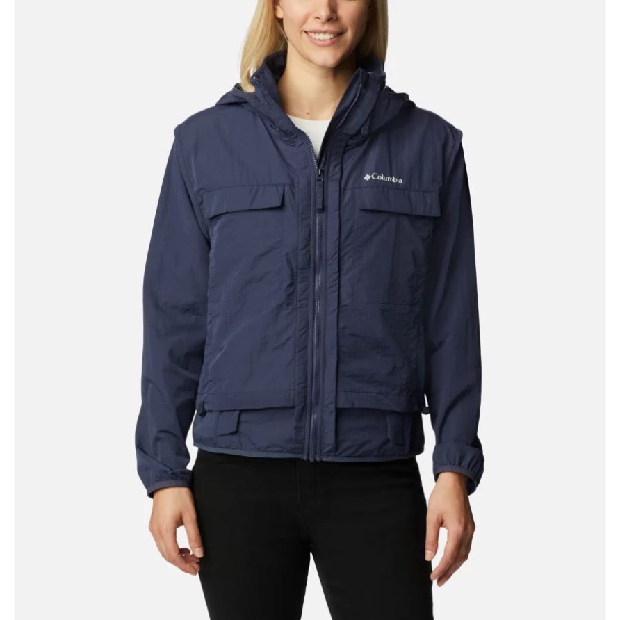 Canyon Wind Interchange Jacke Für Damen Nachtaktiv Columbia
