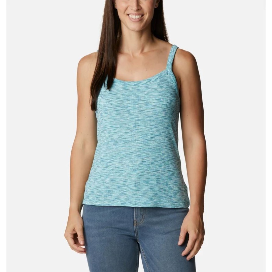 Stanley Park Tanktop Für Damen Sea Wave Spacedye Columbia