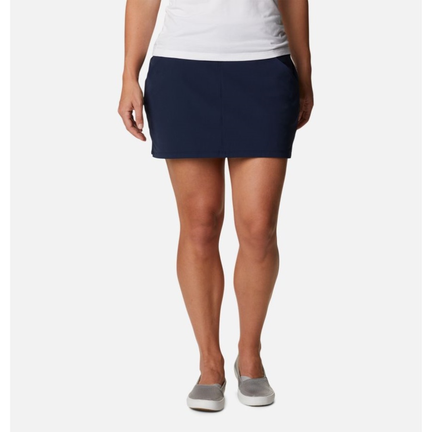 Gewebter Sun Drifter Skort Für Damen Collegiate Navy Columbia