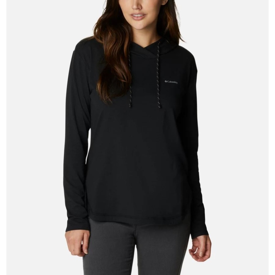 Sun Trek Kapuzenpullover Damen Columbia Schwarz