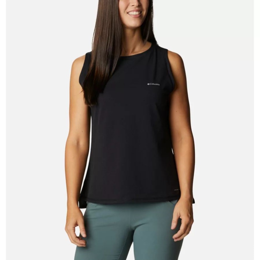 Sun Trek Technisches Tanktop Für Damen Columbia Schwarz