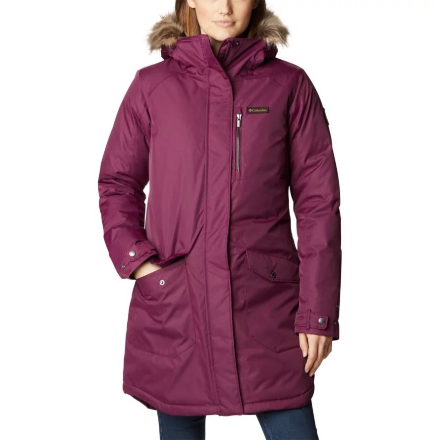 Suttle Mountain Lange Isolierte Jacke Für Damen Von Der Marke Marionberry Columbia