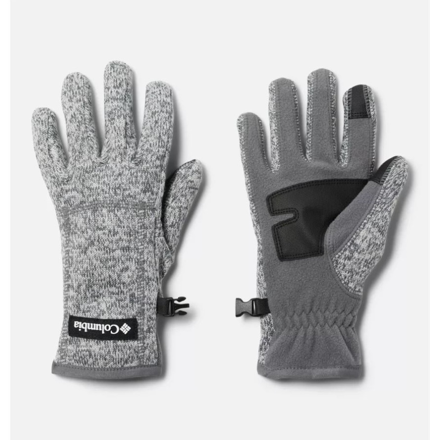 Damen Pullover Wetterfleece Handschuhe City Grey Heather Columbia