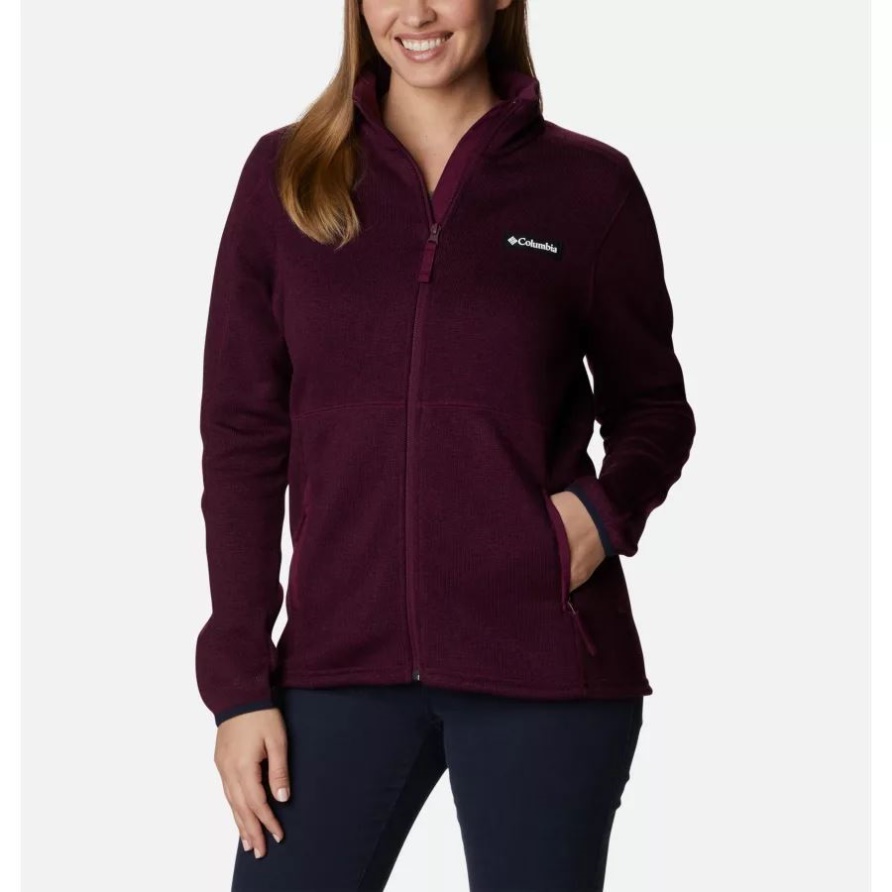 Damen-Pullover Weather Fleecejacke Columbia Marionberry Heather