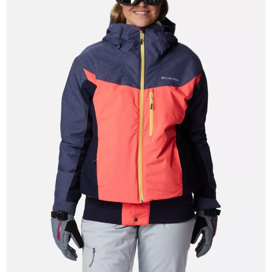 Sweet Shredder Isolationsjacke Für Damen Neon Sunrise/Dark Nocturnal/Nocturnal Columbia