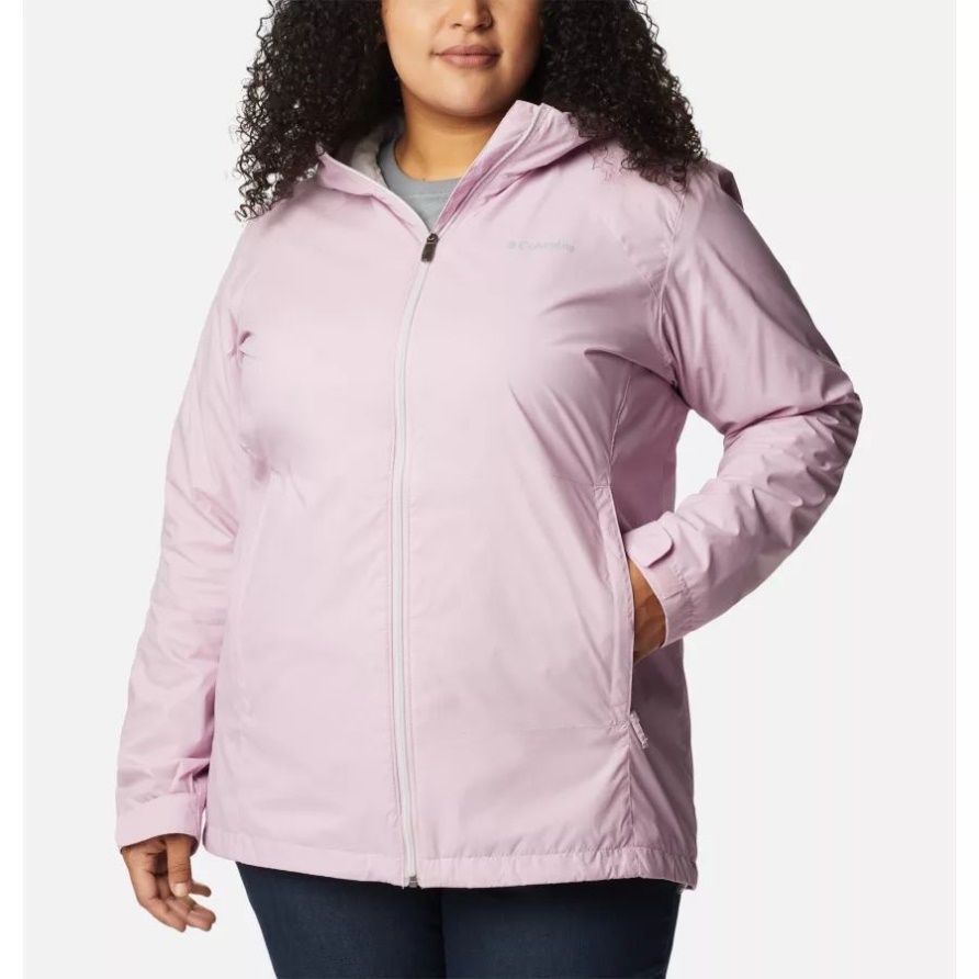 Lange Damenjacke Mit Switchback-Futter In Übergröße Aura Columbia