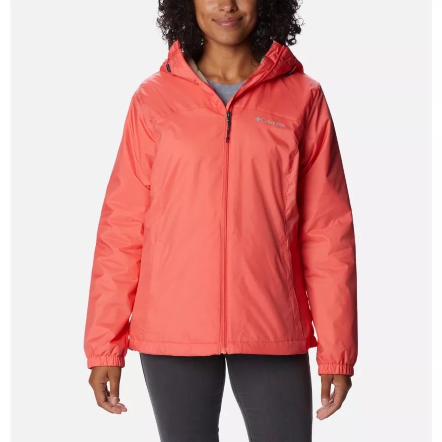 Damen-Switchback-Jacke Mit Sherpa-Futter Columbia Blush Pink