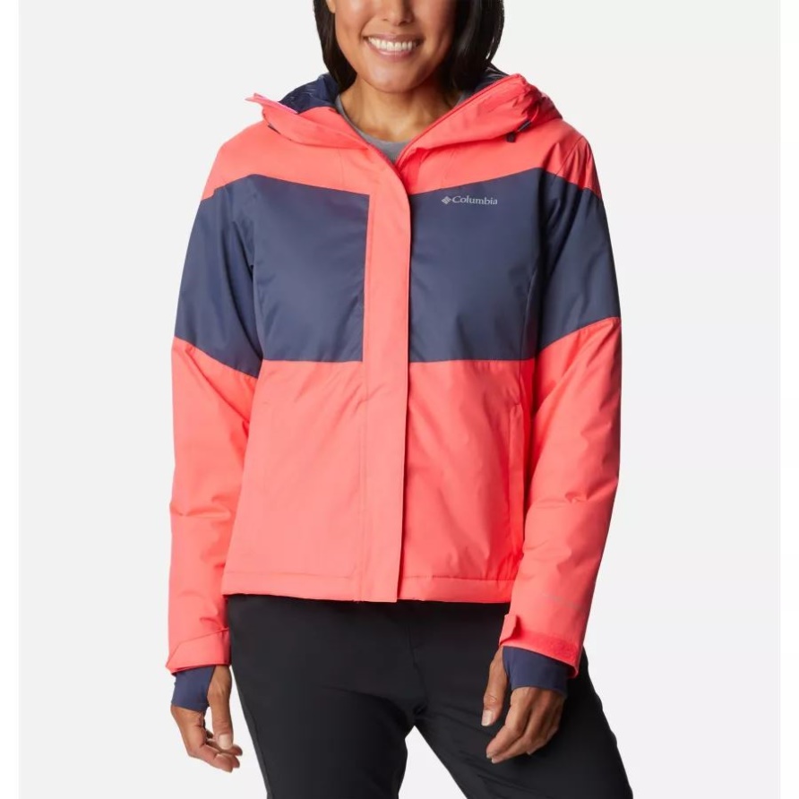 Damen-Isolierjacke Tipton Peak II Columbia Neon Sunrise/Nocturnal