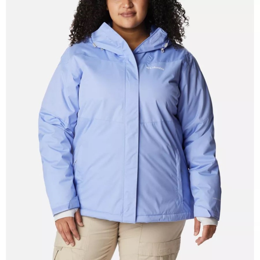 Tipton Peak Ii Isolierte Jacke Für Damen Plus Größe Serenity Columbia
