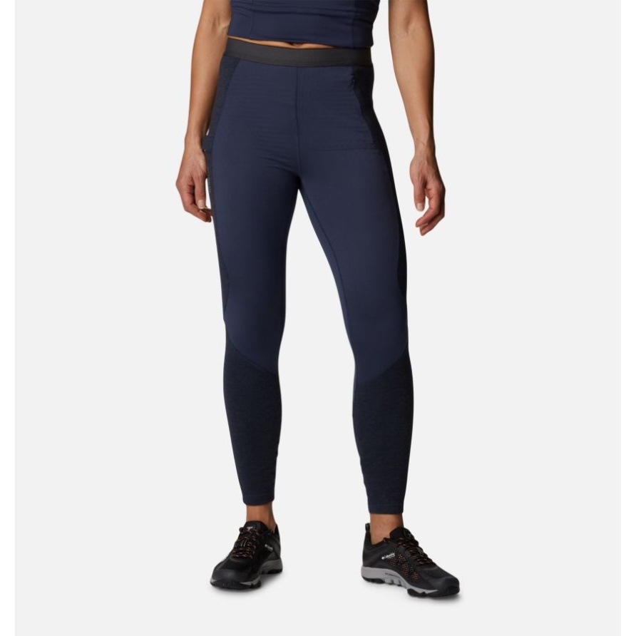 Titan Pass Helix Leggings Für Damen Nachtaktiv/dunkel Nachtaktiv Columbia