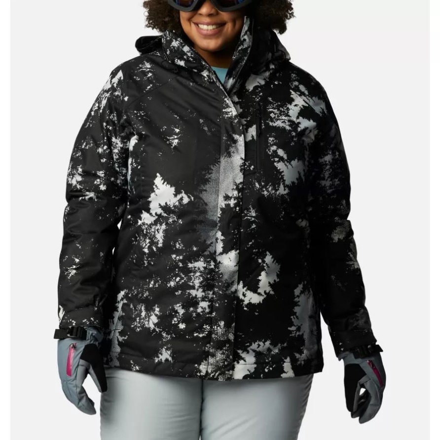 Whirlibird Iv Interchange Jacke Für Damen Plus Größe Weiß Lookup Print Columbia