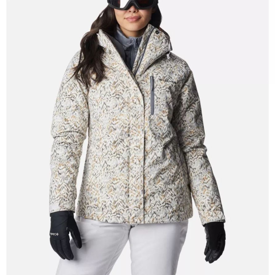 Whirlibird Iv Interchange Jacke Für Damen Weisser Geländedruck Columbia
