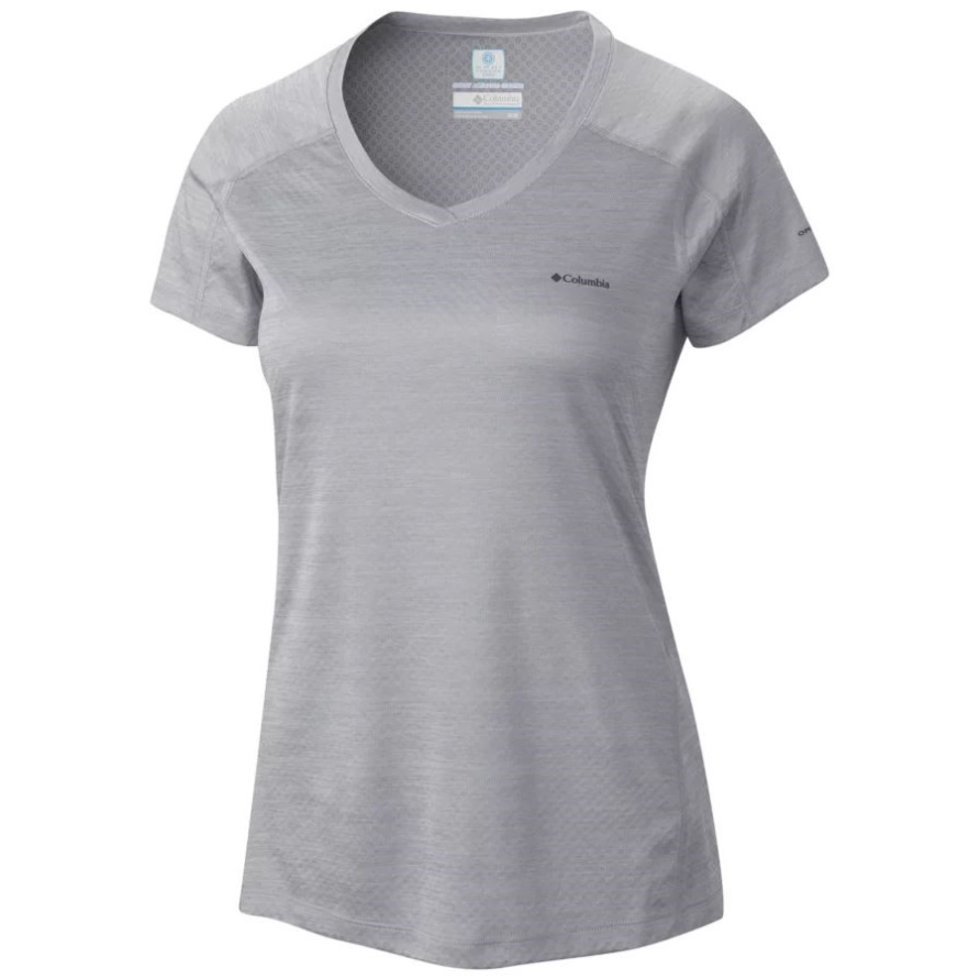 Technisches T-Shirt „Zero Rules“ Für Damen Columbia Columbia Grau Meliert